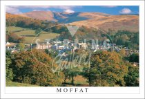 Moffat, Autumn with Swatte Fell Postcard (H SG)