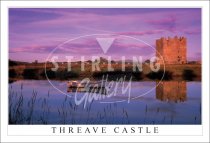 Threave Castle, Early Morning Postcard (H SG)