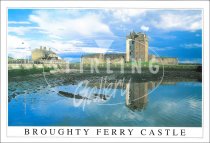 Broughty Ferry Castle Postcard (H SG)