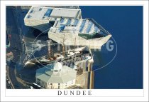 Dundee, RRS Discovery and V&A from Air Postcard (H SG)