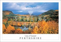 Linn of Tummel - Perthshire Postcard (H SG)