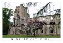 Dunkeld Cathedral Postcard (H SG)