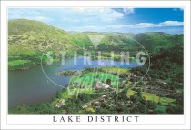 Glenridding at Head of Ullswater- Lake District Postcard (H SG)