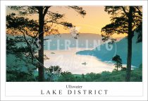 Dawn, Ullswater - Lake District Postcard (H SG)