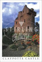 Claypotts Castle Postcard (V SG)