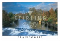 Blairgowrie, River Ericht Postcard (H SG)