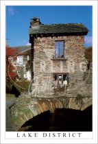 Bridge House, Ambleside - Lake District Postcard (V SG)