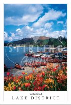 Waterhead, Lake Windermere - Lake District Postcard (V SG)