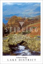 Ashness Bridge - Lake District Postcard (V SG)