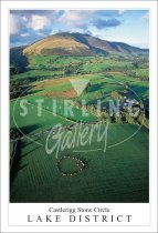 Castlerigg Stone Circle - Lake District Postcard (V SG)