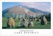 Castlerigg Stone Circle - Lake District Postcard (H SG)