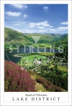 Head of Ullswater -Lake District Postcard (V SG)