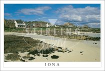 Iona - Iona Village and Beach Postcard (H SG)