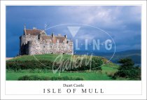 Duart Castle - Isle of Mull, Close up Postcard (H SG)