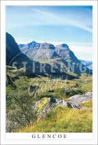 Glencoe, Gearr Aonach & Aonach Dubh Postcard (V SG)