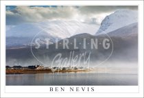 Ben Nevis, Snow Postcard (H SG)