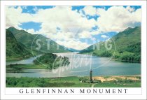 Glenfinnan Monument, Loch Shiel Postcard (H SG)