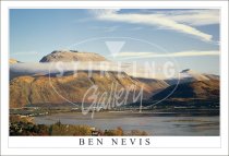 Ben Nevis, from Corpach Postcard (H SG)