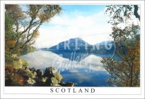 Loch Laggan, Autumn - Scotland Postcard (H SG)