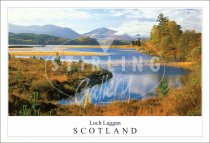 Loch Laggan - Scotland Postcard (H SG)