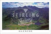 Glencoe, From Aonach Eagach Ridge to Stob Coire Postcard (H SG)