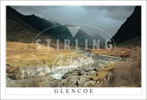 Glencoe, Winter Cloud Postcard (H SG)