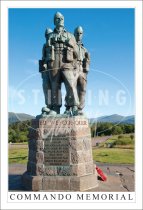 Commando Memorial Postcard (V SG)