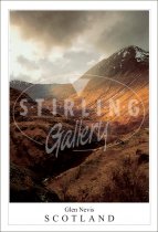 Glen Nevis - Scotland Postcard (V SG)