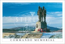 Commando Memorial Postcard (H SG)