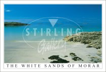 The White Sands of Morar Postcard (H SG)