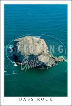 Bass Rock, Aerial View, Postcard (V SG)