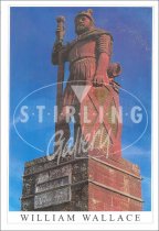 William Wallace Monument, Dryburgh Postcard (V SG)