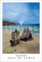 Traigh Geiraha, Garry Beach, Isle of Lewis Postcard (H SG)