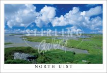 Vallay Strand, North Uist Postcard (H SG)