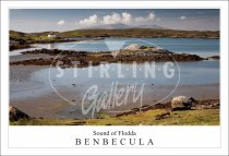 Sound of Flodda, Benbecula, South Uist Postcard (H SG)