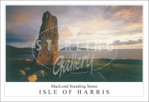 MacLeod's Stone - Isle of Harris Postcard (H SG)