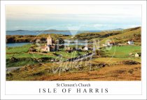 St Clement's Church - Isle of Harris Postcard (H SG)