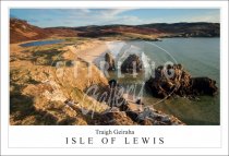 Early morning at Traigh Geiraha - Isle of Lewis Postcard (H SG)