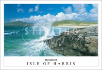 Wave, Horgabost - Isle of Harris Postcard (H SG)