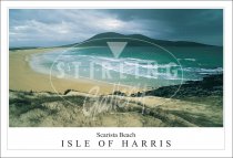 Scarista Beach - Isle of Harris Postcard (H SG)