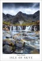 Fairy Pools - Isle of Skye Postcard (V SG)