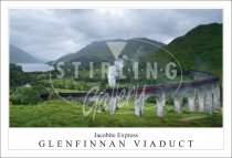 Jacobite Express - Glenfinnan Viaduct Postcard (H SG)