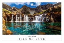 Fairy Pools - Isle of Skye Postcard (H SG)