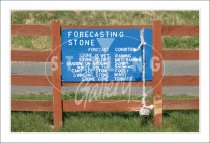 Weather Forecasting Stone Postcard (H SG)