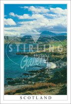 Gruinard Bay from Gruinard Hill, Scotland Postcard (V SG)