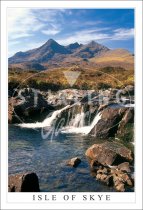 Sgurr Nan Gillean from Sligachan, Isle of Skye Postcard (V SG)