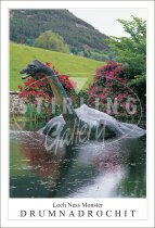 Loch Ness Monster, Drumnadrochit Postcard (V SG)