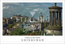 Athens of the North - Edinburgh Postcard (H SG)