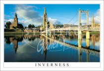 Inverness, Greig St. Bridge, River Ness Postcard (H SG)