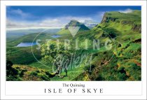 Quiraing, The - Isle of Skye, Trotternish, Morning Light Postcard (H SG)